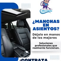 Limpieza de asientos de auto