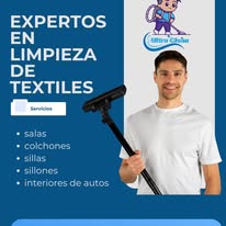 Expertos en limpieza de textiles